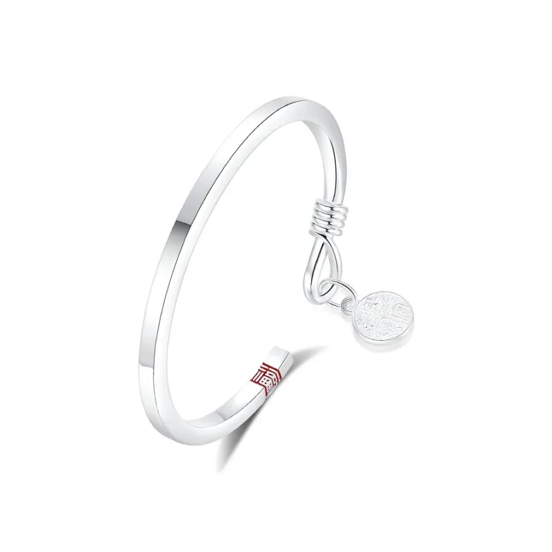 Asia Star Sterling Silver Bangles Women's-0