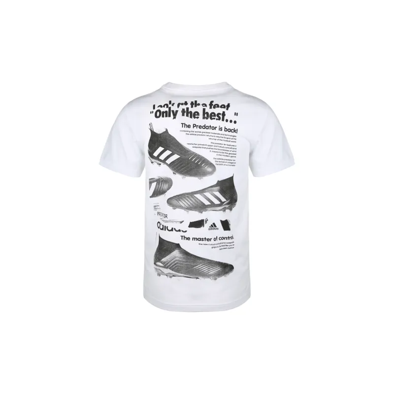 Adidas x PREDATOR PRED CAT. GFX T Soccer Jerseys Men's White-1