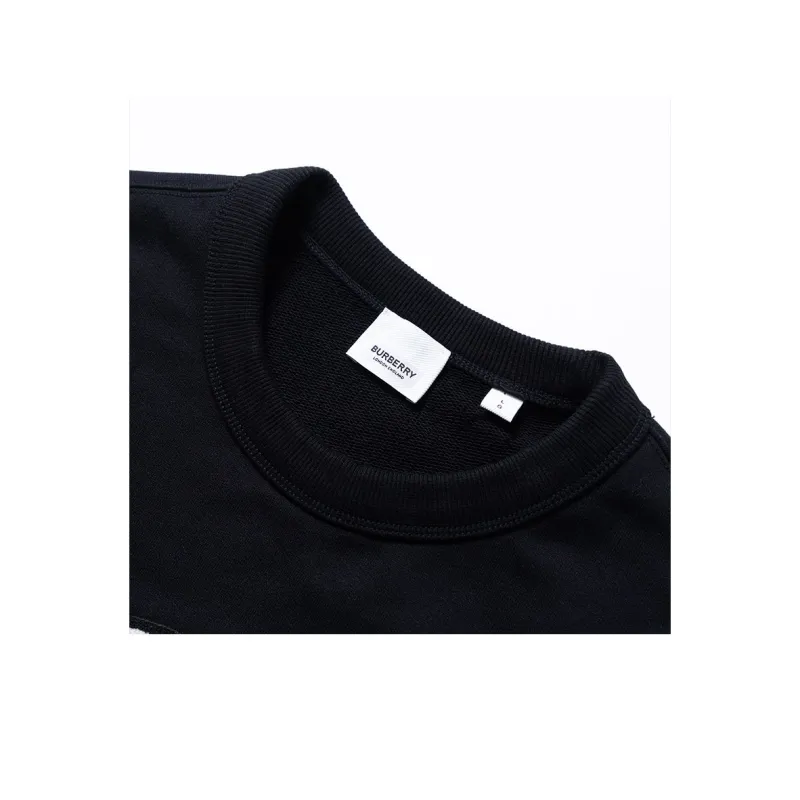 Burberry Logo Graphic Cotton Sweatshirt-7