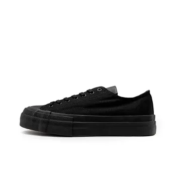 TC Tcmade 005 Low Top Canvas Shoes Unisex All Black