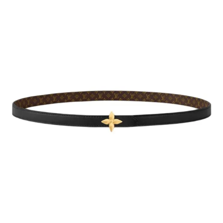 LOUIS VUITTON M8797U Lv Mini Flowergram15mm Reversible Belt-0