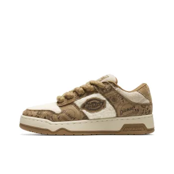 Dickies Low Top Skateboard Shoes Unisex Deer Brown