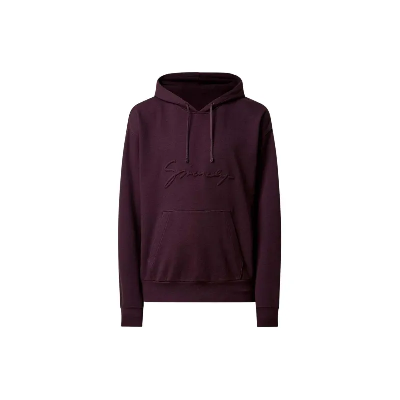 Givenchy Logo Embossed Drawstring Hoodie-4