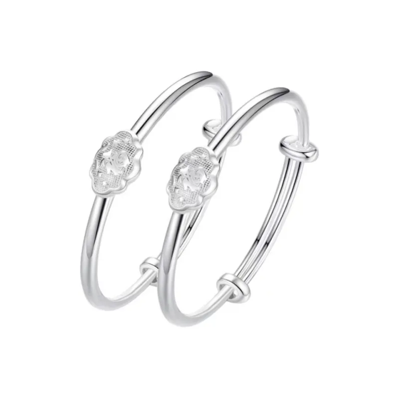 NSAOT 999 Fine Silver Bangles Kids'-0