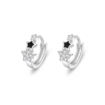 JOLLY NOTE Sterling Silver Earrings Unisex