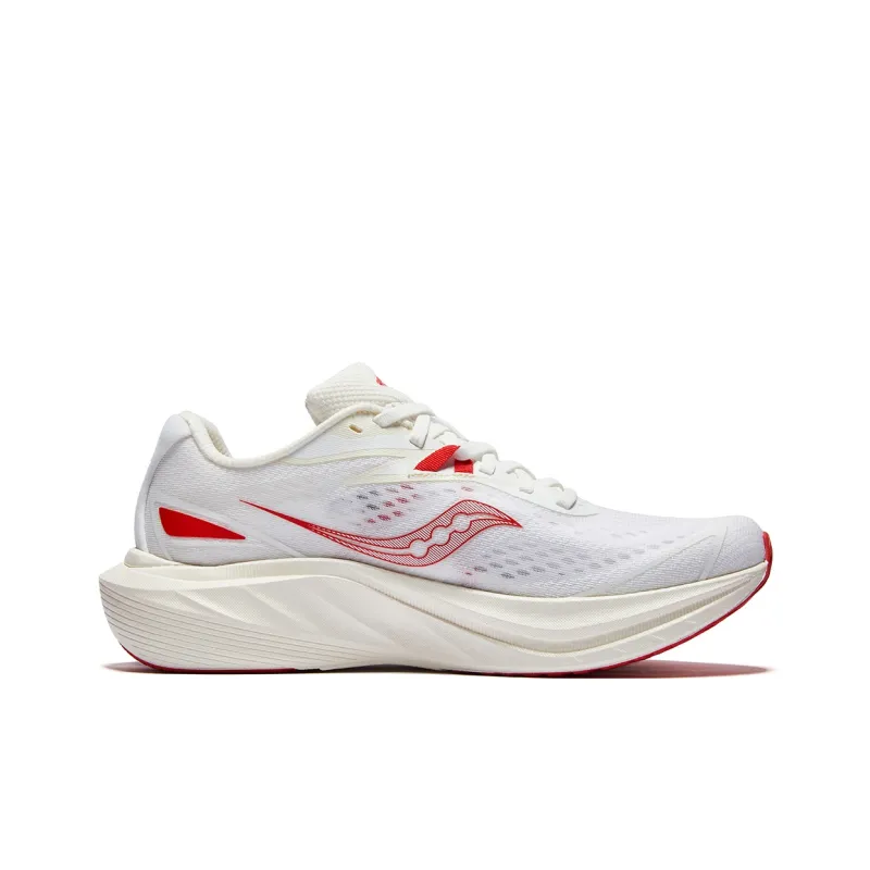 Saucony Slay 2 Low Top Running Shoes Unisex White Red-1