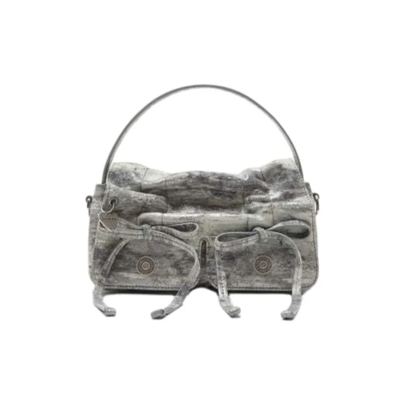 Acne Studios Calfskin Shoulder Bag Crossbody Bag Handbag Micro Women's Gray-0