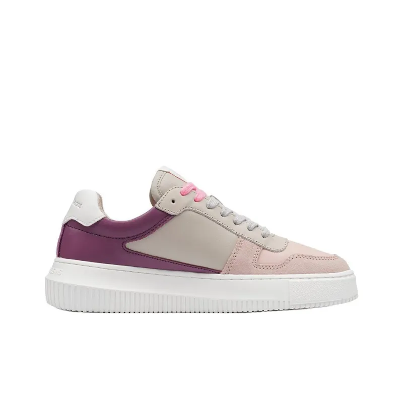 CALVIN KLEIN Low Top Skateboard Shoes Women's Pink-2