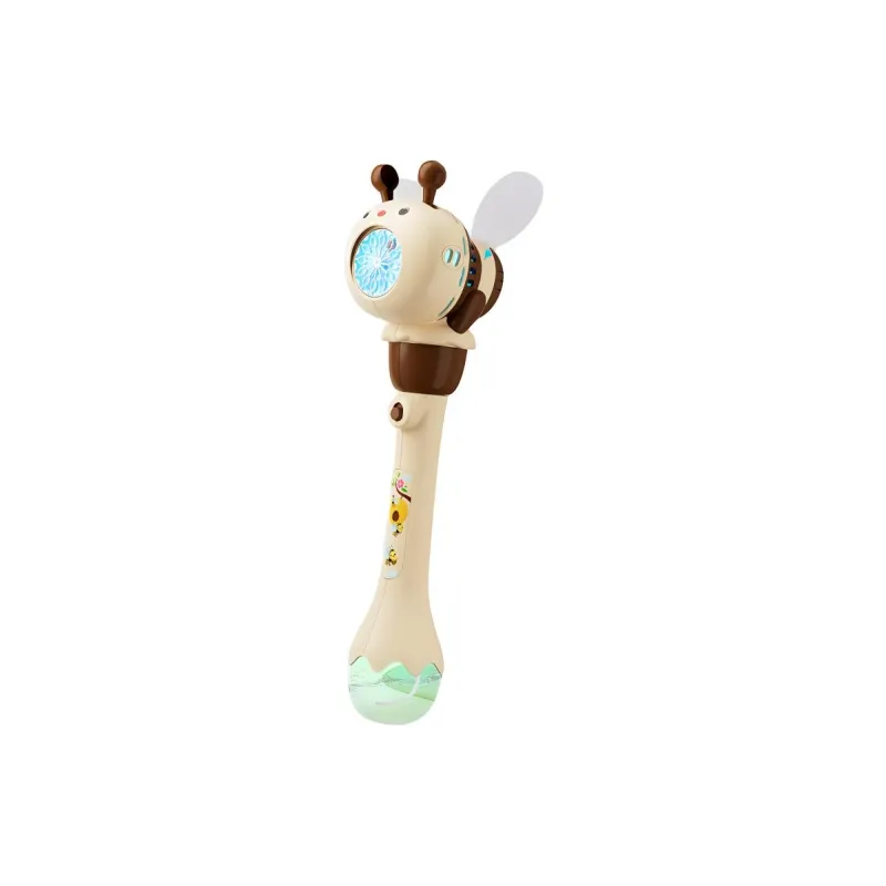 JOY FUER Cute Bee Wand Electric Multi Strand Large Capacity Automatic Bubble Machines-5