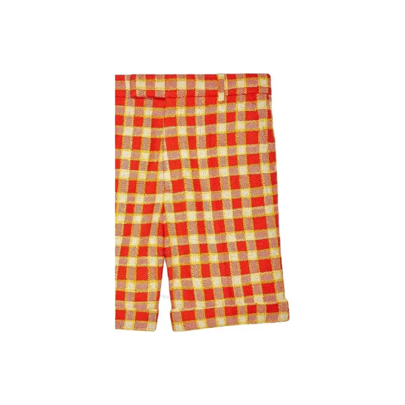 GUCCI Casual Shorts Women's Orange-4