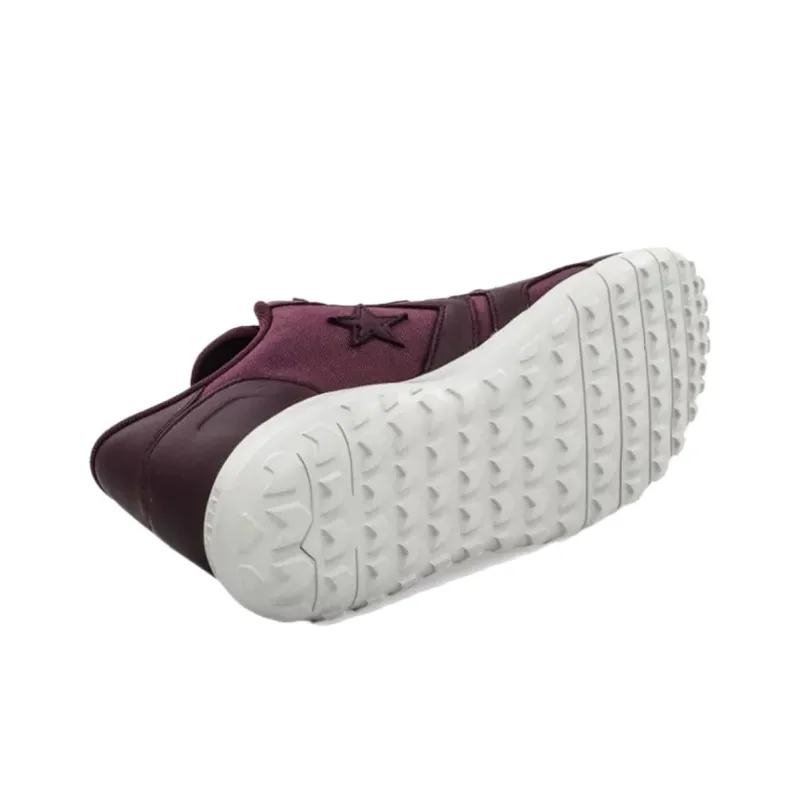 Converse Anti-Slip Wear-Resistant Low-Top Casual Shoes Men's Burgundy-3