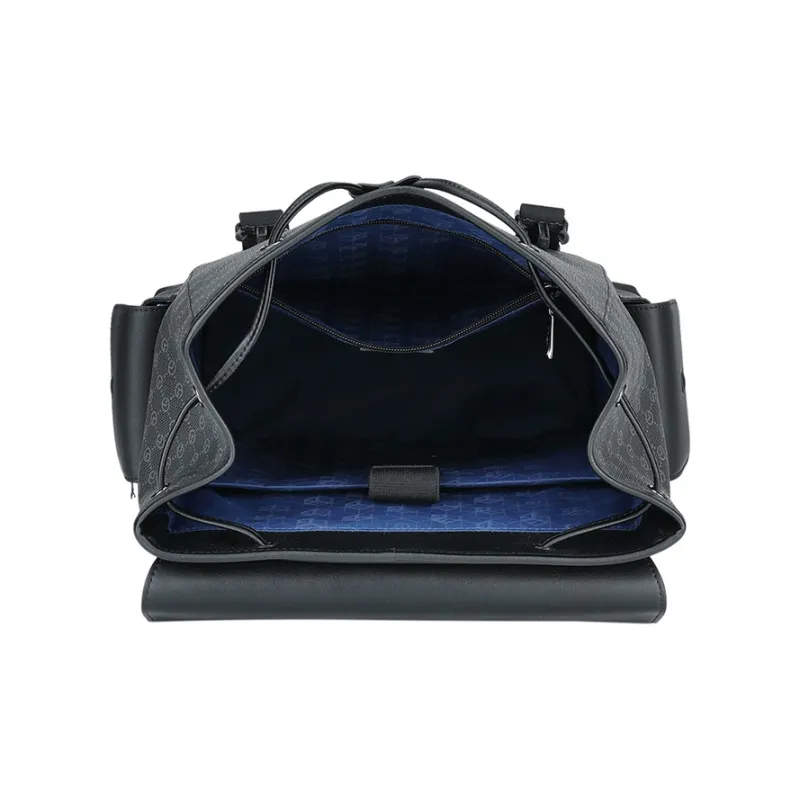 GOLDLION PVC Backpack Large Size Men's Black-3