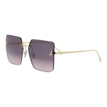 FENDI Square Frameless Sunglasses