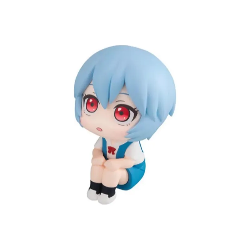 MegaHouse Look UP Neon Genesis Evangelion New Theatrical Version, Rei Ayanami, Reissue Chibi Figures-3