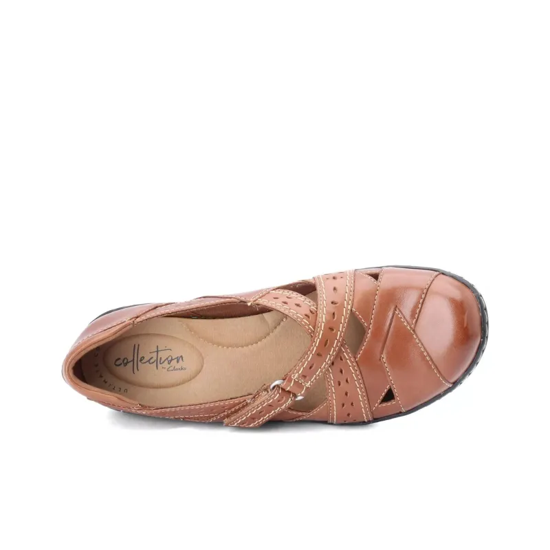 Clarks ASHLAND SPIN Q Casual Single Shoes Women's Brown-3