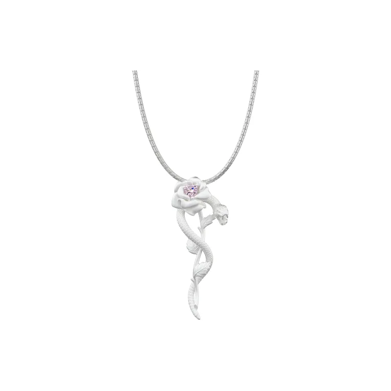 ICEGANG Crystal Sand Material Necklaces Unisex-2