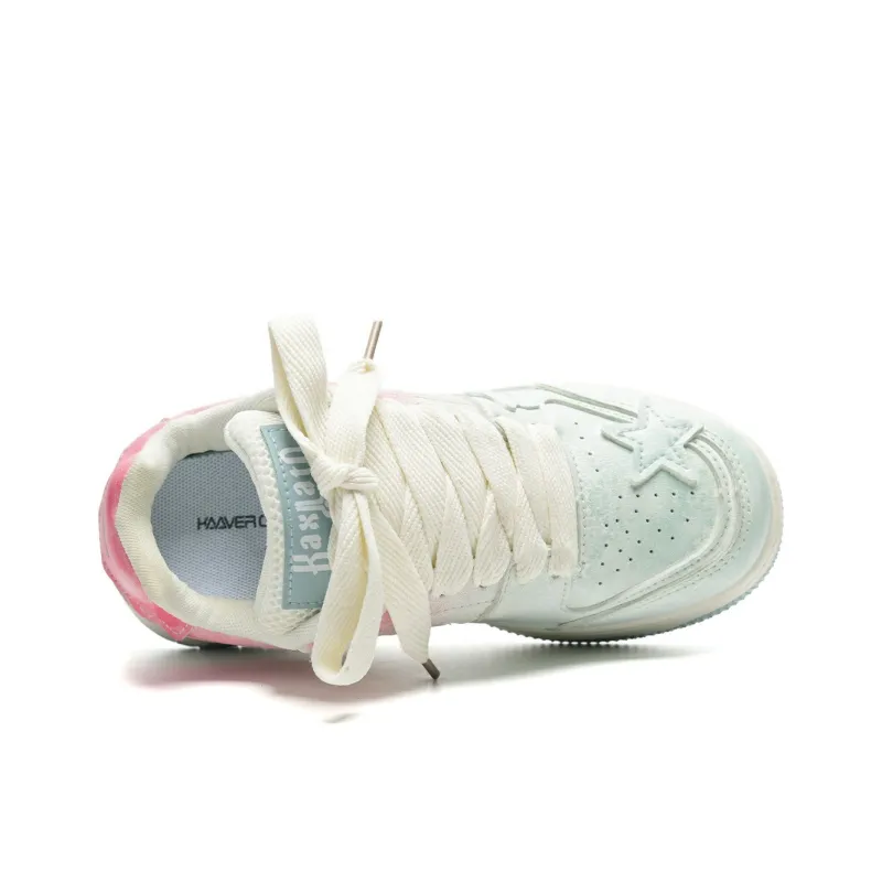 KAAVER OTTO Skateboard Shoes Women's Low Top White-72