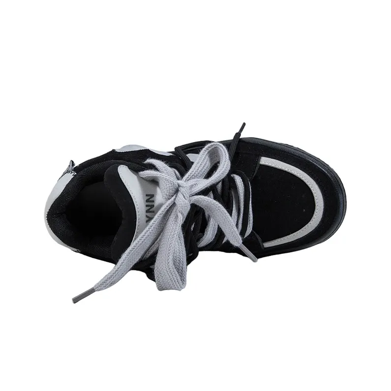 OYNN New Freshman Series Skateboard Shoes Women's Low Top Black-4