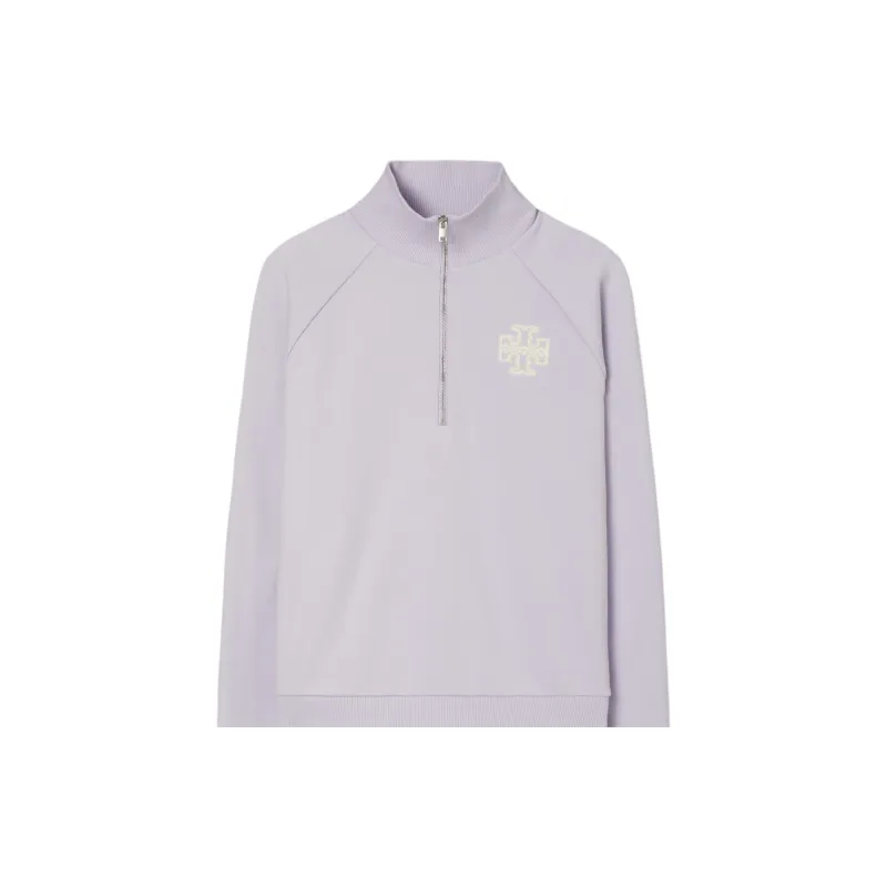 TORY BURCH Sweatshirt Women's Light Purple-4