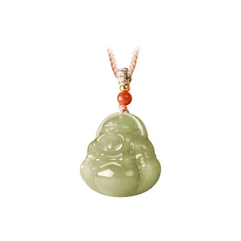 YUYIHUAN Hetian Jade Pendant Green Jade Unisex