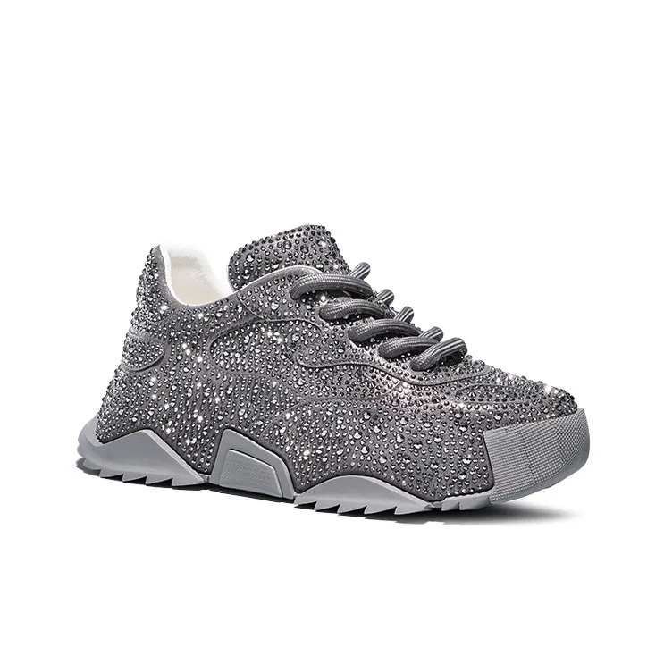 SALAXI Cushioning Height Increase Low Top Chunky Sneakers Unisex-8