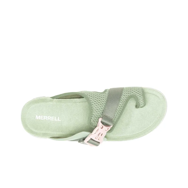MERRELL Alpine Slip-Resistant Flip Flops Women's Green-3