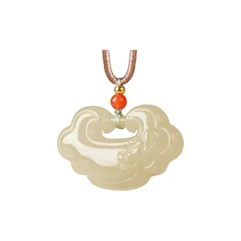 YUYIHUAN Hetian Jade Pendants Pale Greenish White Jade Unisex