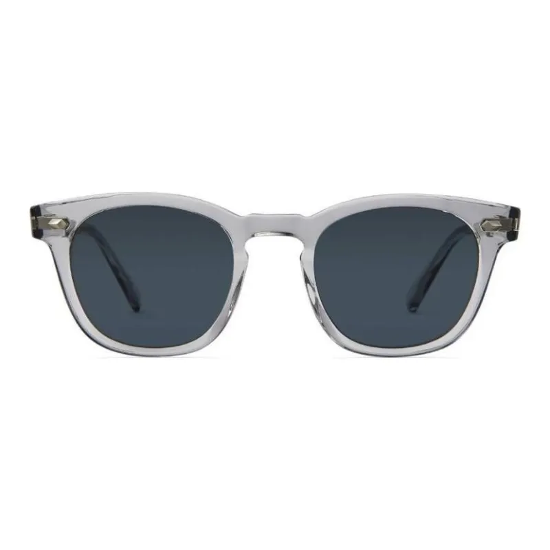 Mr. Leight Acetate Round Sunglasses Unisex Gray-1