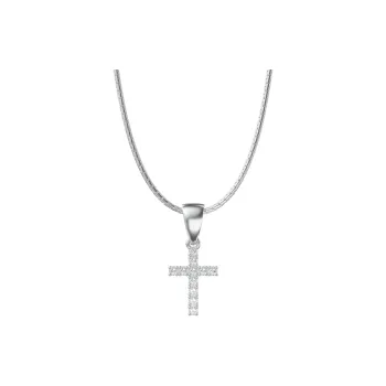 ICEGANG White Gold Plated Copper Necklaces Unisex