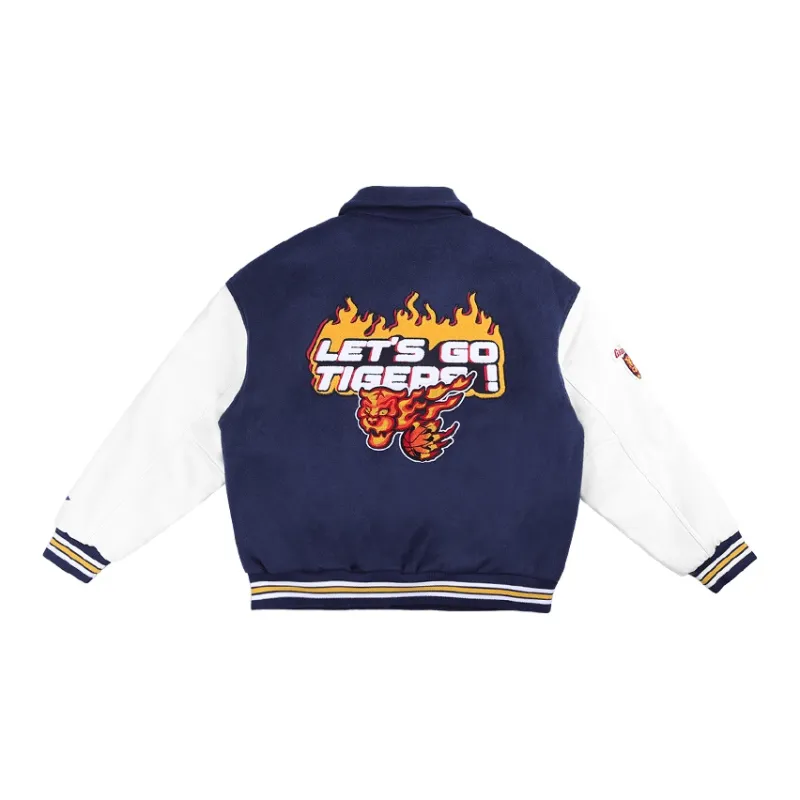 LINING Professional Basketball Series Jackets Unisex Guangdong Blue-1