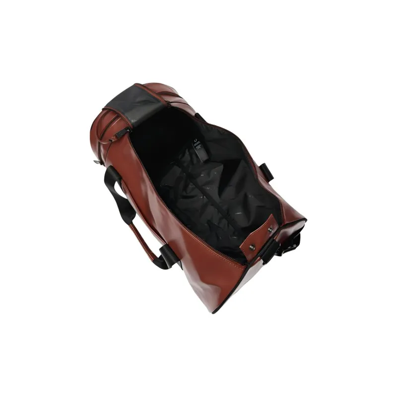 FRED PERRY Artificial Leather One Shoulder Crossbody Portable Travel Bag Regular Men's Whiskey Brown-4