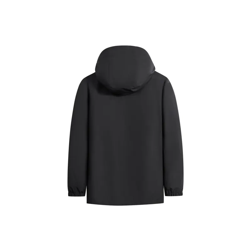 Dance with wolves Windbreaker Jackets Men Black-2