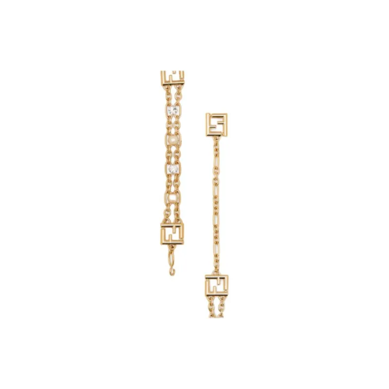 FENDI Ff Chain Linked Embellished Belt-1