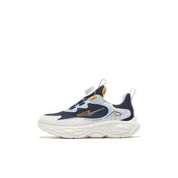 ERKE KIDS Slip Resistant Cushioning Abrasion Resistant Low Top Running Shoes Ink Blue/Dream Blue Kids'