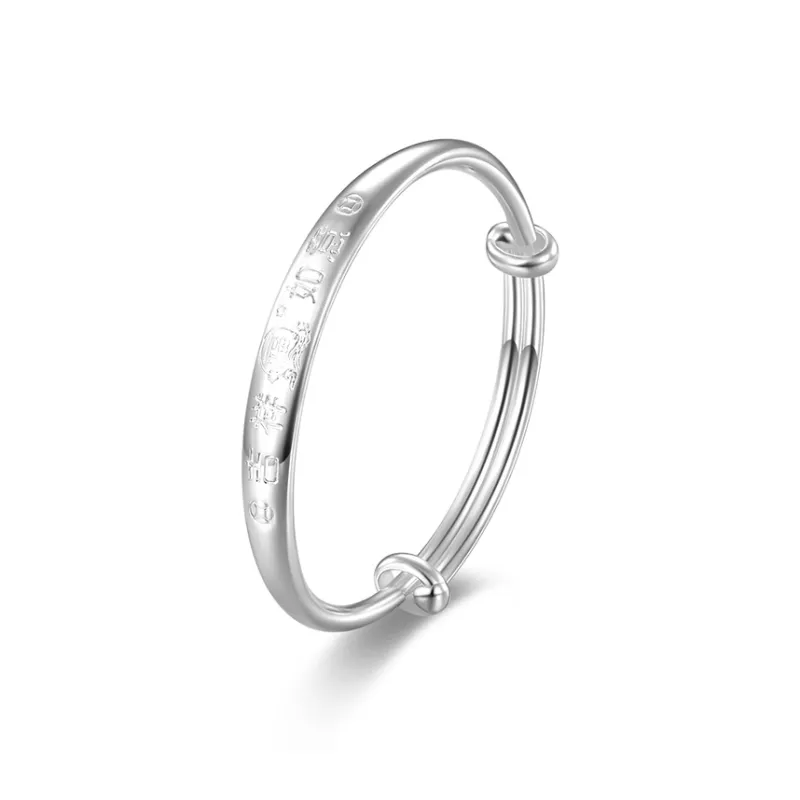 Mokinggran S999 Fine Silver Bangles Kids'-1