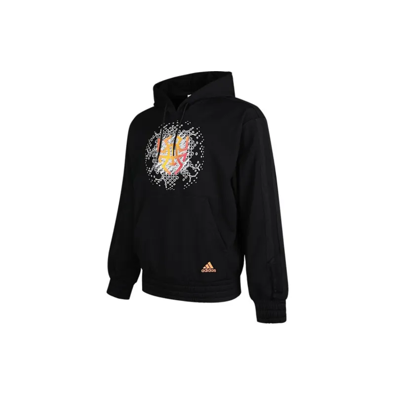 Adidas DON SOCIAL HOOD Sweatshirt Men's Black-2