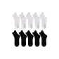 5 Pack (White+Black+Dark Blue+Orange Red+Ginger Yellow)-Crew-MZ135