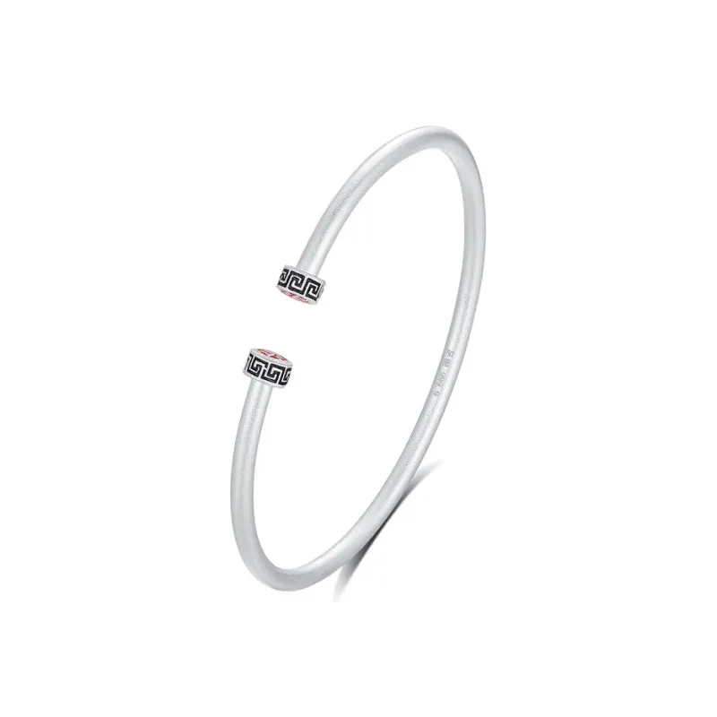 Asia Star S999 Fine Silver Bangles Women's-0
