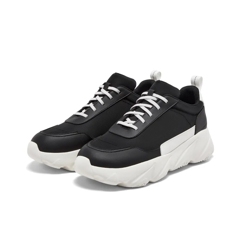 Walk More Windy Shoes Warm Wear-Resistant Lightweight Slip-Resistant Low-Top Outdoor Chunky Sneakers Unisex-1