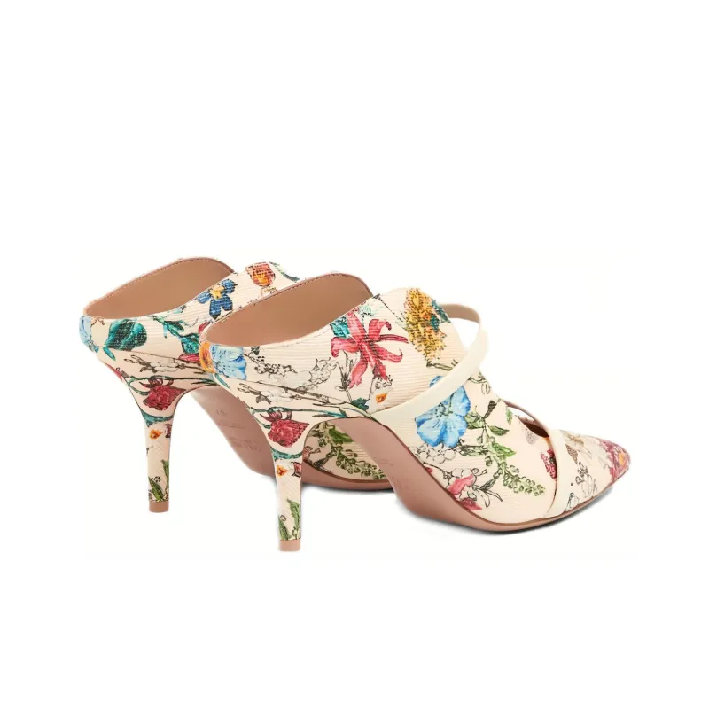 Malone Souliers Maureen 70mm Floral-print Mules-3