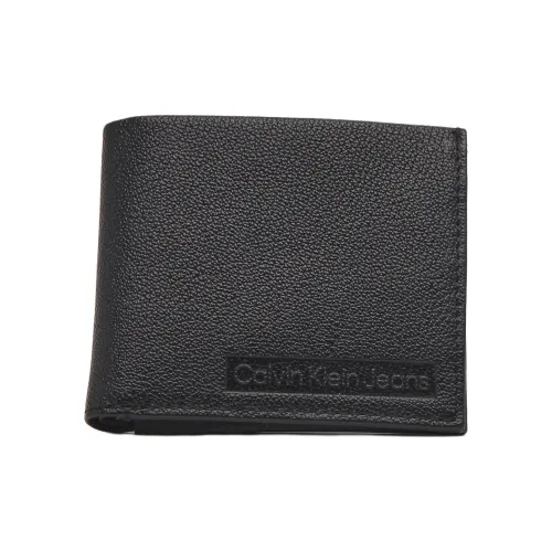 CALVIN YM0YM00313 Genuine Leather Wallet Men's Black