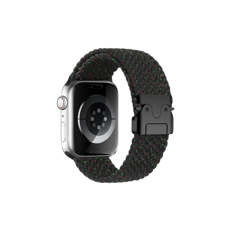 MSSM IWatch S10/S9/8/7/6 Generation/5/SE/ultra Apple Compatibility Watch Band 180mm 46 Watch Dial Nylon Material-2
