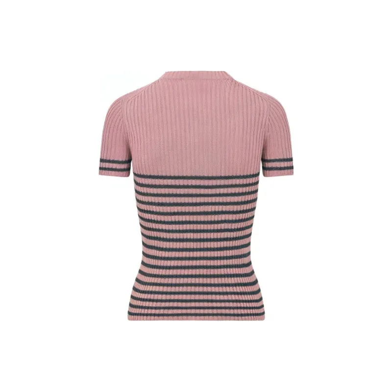 DIOR DIORIVIERA Crop Tops Women's Pink-1
