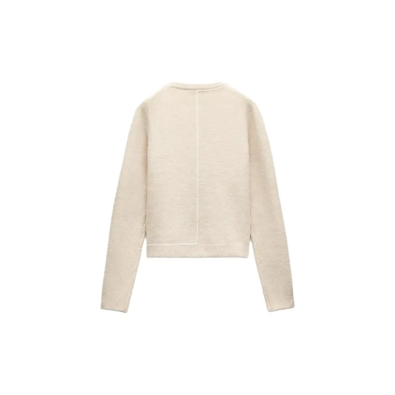 ZARA Sweaters Women's Beige-1