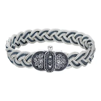LUCKYMOJO 925 Sterling Silver Bracelets Unisex