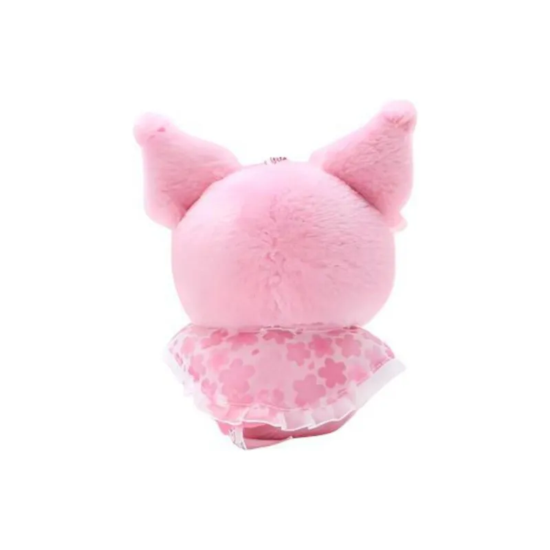 Sanrio Kuromi Cherry Blossom Collection Dolls Plush Pendant 13.4cm Height-1