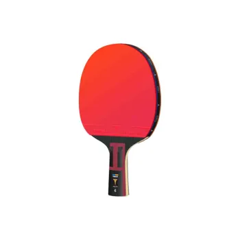 TIBHAR Gold Label 6 Stars Ping Pong Paddles Unisex Black/Red