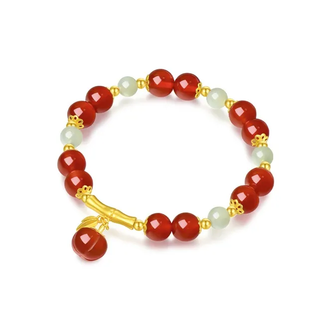 CHOW TAI SENG Agate Bracelets Women's-1