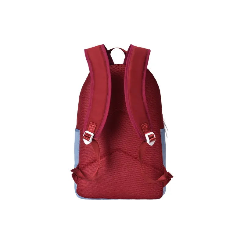 TURN UP Polyester Students Backpack Regular Unisex Red Blue Beige-2