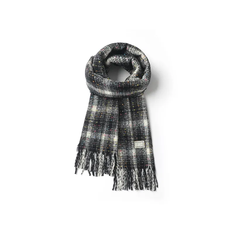 Lanza Knit Scarves Unisex-1